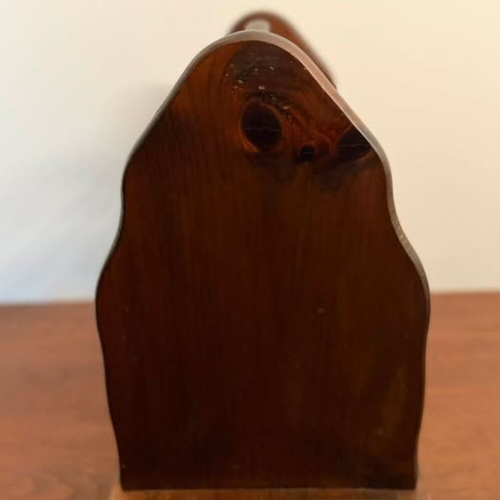 Vintage Wooden Magazine Rack - Picture 2 of 9